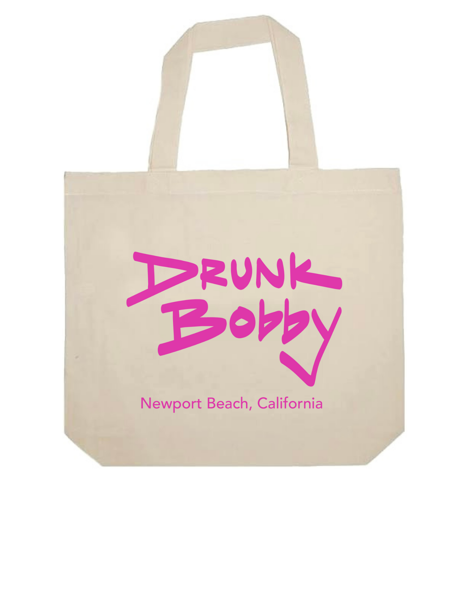 DB Large Canvas Tote Bag w/ Pockets