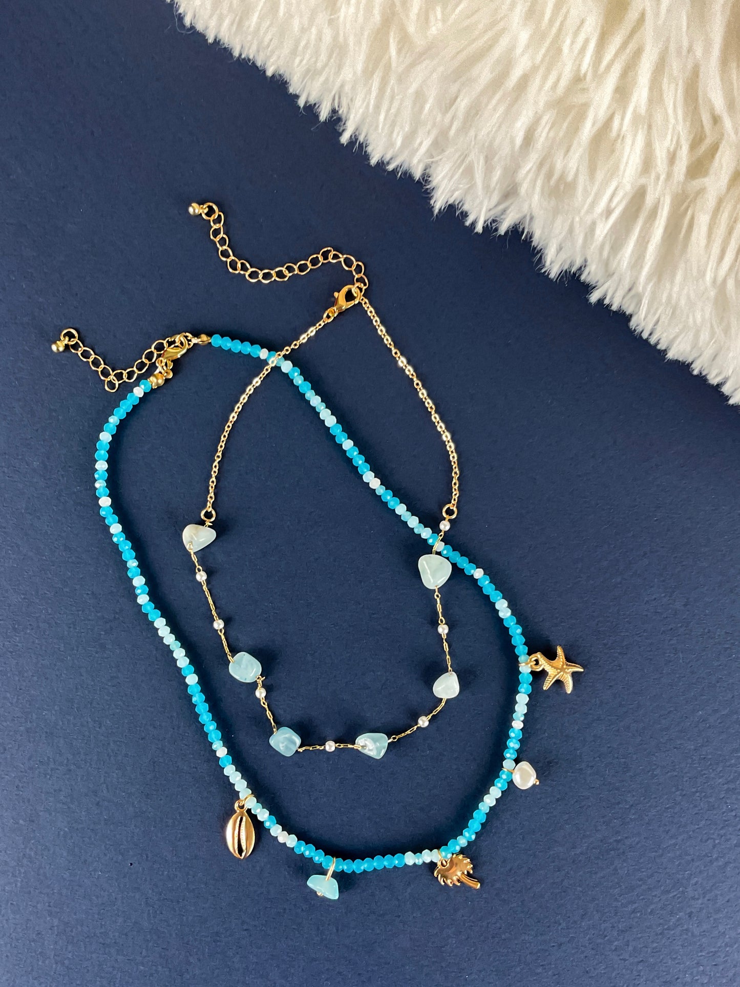 Midnight Ocean Necklace Set