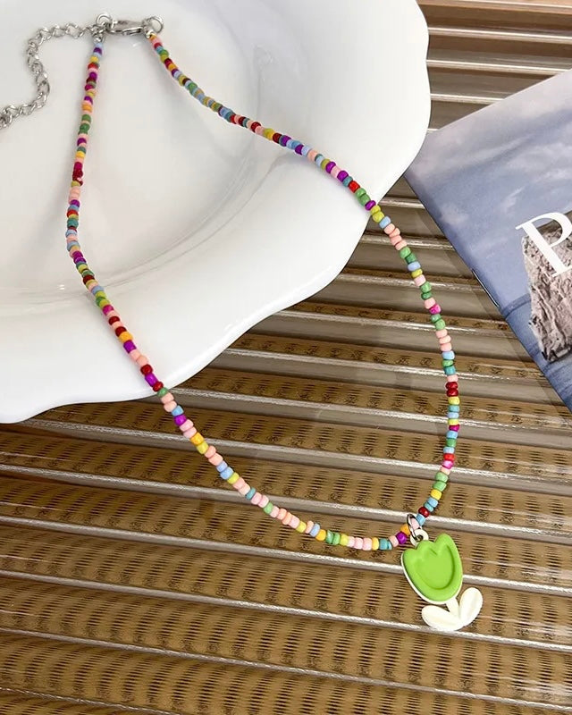 Tulip Julep Beaded Necklace