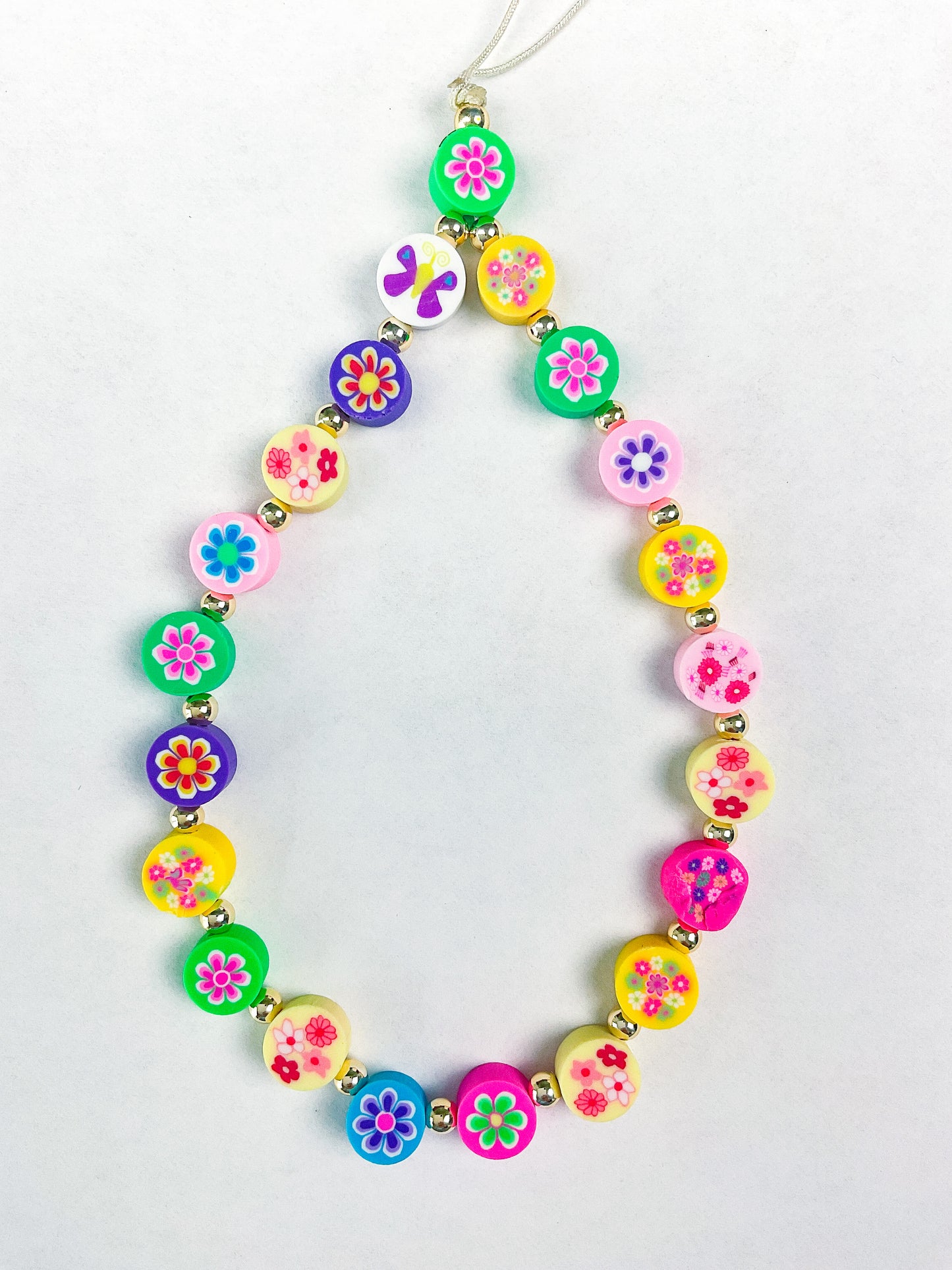 Santorini Beaded Phone Charm