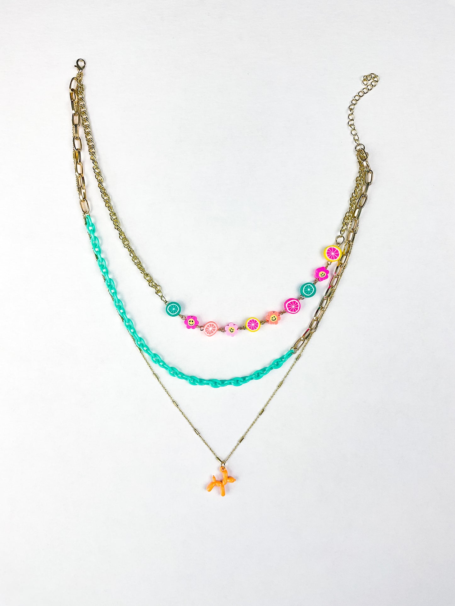 Bow Wow 3-Tiered Necklace