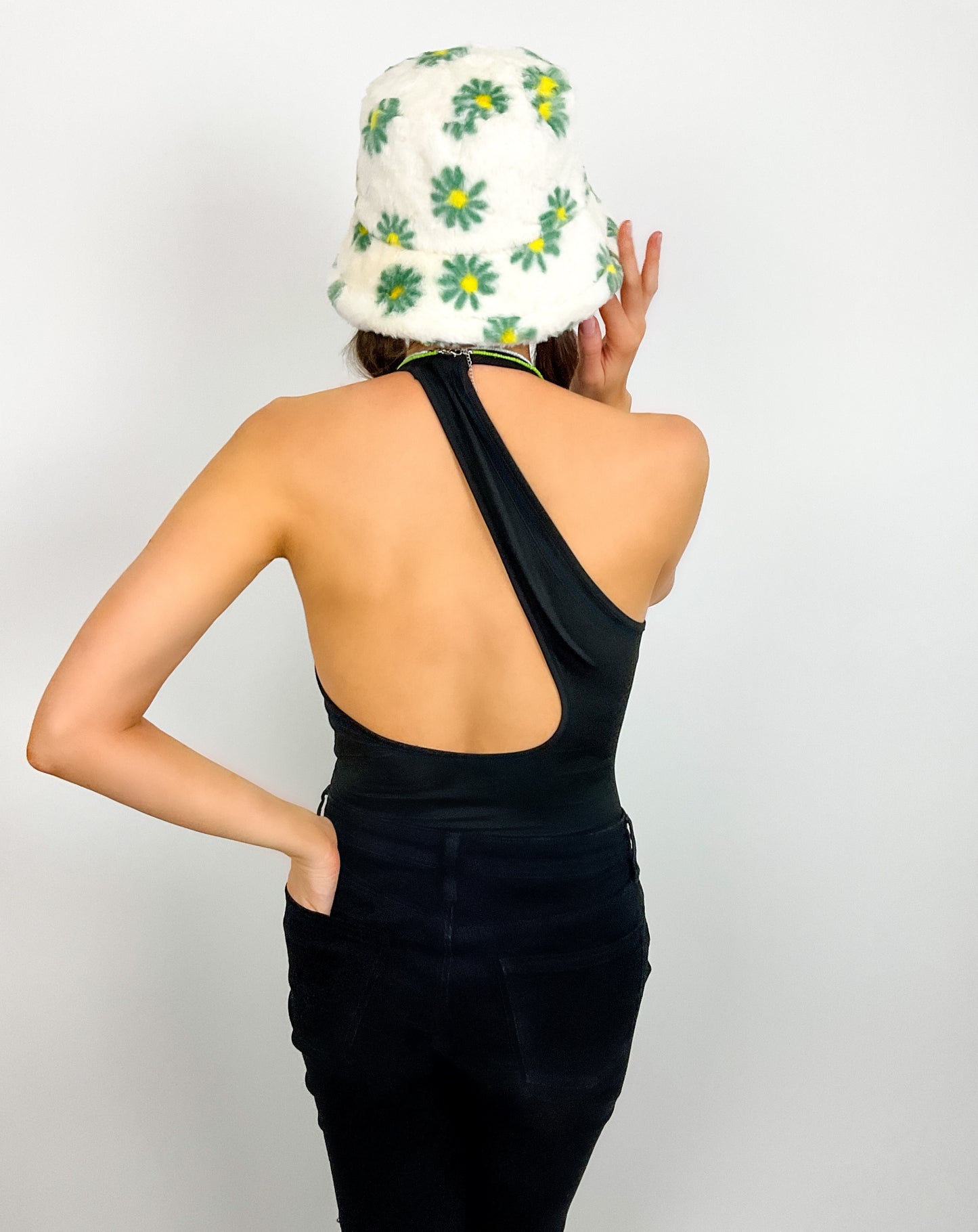 Urban Stretch Plunge Bodysuit