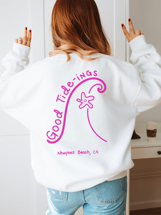 Good Tide~ings Oversized Crewneck Sweatshirt