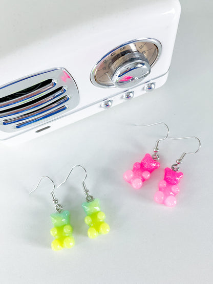 Gummy Bear Dangling Earrings