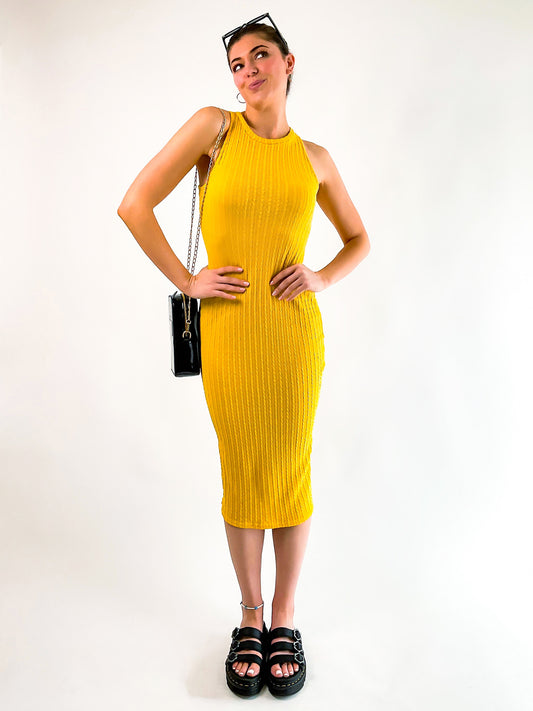 The Pencil Knit Dress