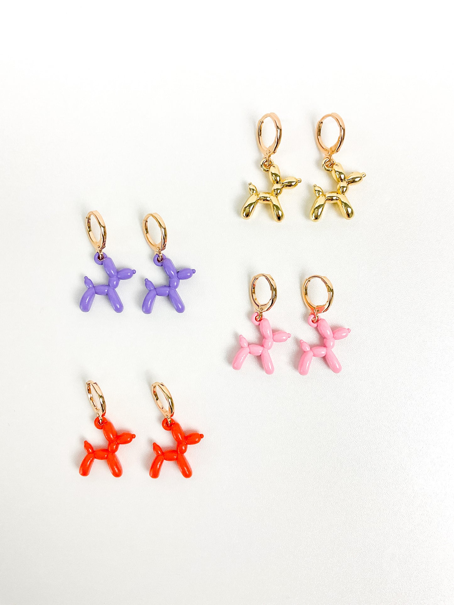 Mini Balloon Animal Earrings