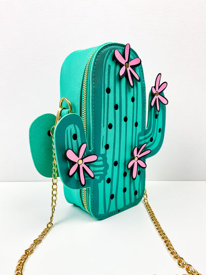 Palm Springs Prickly Pear Crossbody Purse